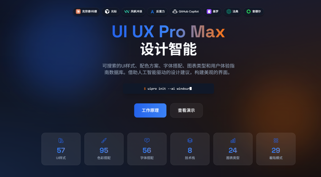 12万星开源UI/UX设计技能，让AI界面告别模板感